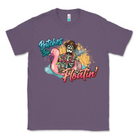 Lavender Bitches be floatin' skeleton summer Classic Tee - NancyCooperArtShop