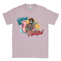 Lilac Bitches be floatin' skeleton summer Classic Tee - NancyCooperArtShop