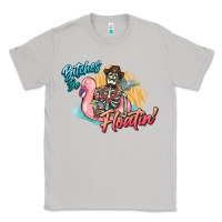 Moon Dust Bitches be floatin' skeleton summer Classic Tee - NancyCooperArtShop