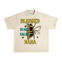 Sandshell Blessed To Bee Nana Urban Heavy Tee - JahusDesignShop