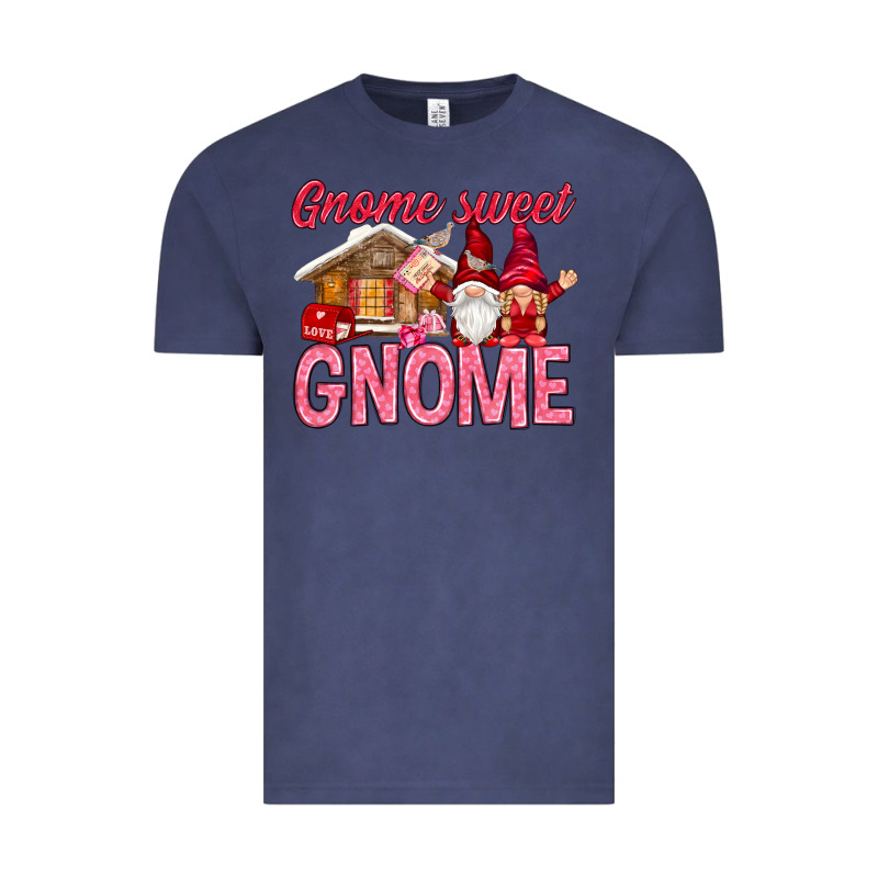 Gnome Sweet Gnome Valentine's Day Vintage Tee by HowdyJamesFarm | Teevron