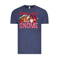 Vintage Denim Gnome sweet gnome Valentine's Day Vintage Tee - HowdyJamesFarm