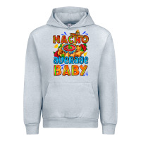 Heather Grey nacho average baby with nacho 2 Urban Hoodie - AdoDesignShop
