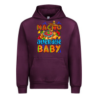 Mauve Wine nacho average baby with nacho 2 Urban Hoodie - AdoDesignShop