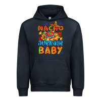 Navy nacho average baby with nacho 2 Urban Hoodie - AdoDesignShop