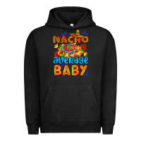 Pigment Black nacho average baby with nacho 2 Urban Hoodie - AdoDesignShop