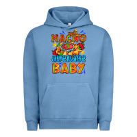 Pigment Pebble Blue nacho average baby with nacho 2 Urban Hoodie - AdoDesignShop