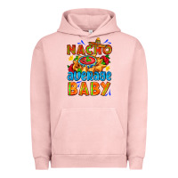 Pigment Salmon nacho average baby with nacho 2 Urban Hoodie - AdoDesignShop