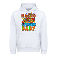 White nacho average baby with nacho 2 Urban Hoodie - AdoDesignShop