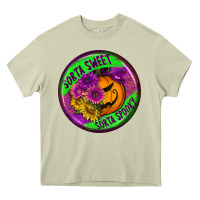 Mossy halloween round earrings Heavy Core Tee - BundleAndBundleShop