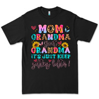 Black mom grandma great grandma it's just keeps getting Premium Tee - Artiststas