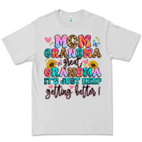 Dove Grey mom grandma great grandma it's just keeps getting Premium Tee - Artiststas