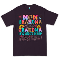 Plum mom grandma great grandma it's just keeps getting Premium Tee - Artiststas