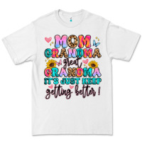 White mom grandma great grandma it's just keeps getting Premium Tee - Artiststas