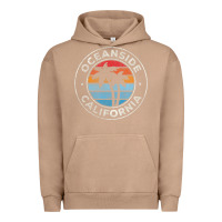 Pigment Burro Oceanside California Ca Vintage Retro 70S Urban Hoodie - lanVoArt