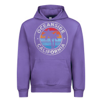 Tulip Oceanside California Ca Vintage Retro 70S Urban Hoodie - lanVoArt