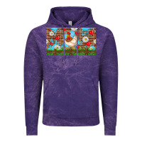 Cloud Purple cute chicken Vintage Hoodie - TumblerDesignByShophia