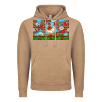 Vintage Coffee cute chicken Vintage Hoodie - TumblerDesignByShophia
