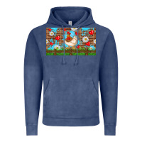 Vintage Denim cute chicken Vintage Hoodie - TumblerDesignByShophia