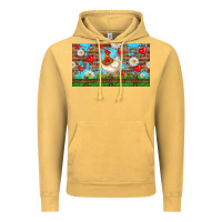Vintage Mustard cute chicken Vintage Hoodie - TumblerDesignByShophia
