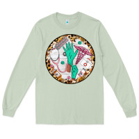 Matcha nurse coaster Long Sleeve Tee - CowGirlArtShop