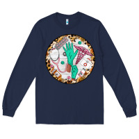 Navy nurse coaster Long Sleeve Tee - CowGirlArtShop