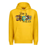 Lemon She Is Strong Proverbs 31 25 Premium Hoodie - FaDigitalArtStudio