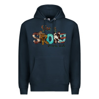 Navy She Is Strong Proverbs 31 25 Premium Hoodie - FaDigitalArtStudio