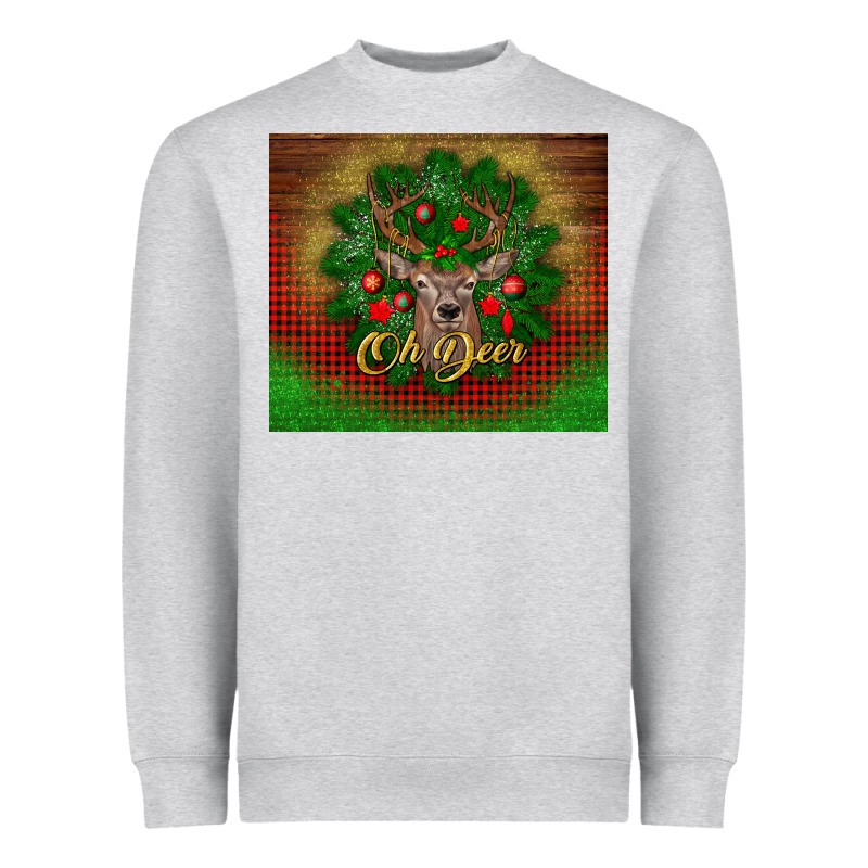Oh Deer Heavyweight Sweatshirt by BundleAndBundleShop | Teevron