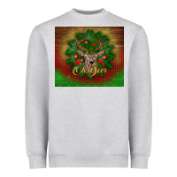 Heather Grey oh deer Heavyweight Sweatshirt - BundleAndBundleShop