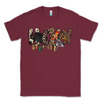 Burgundy hockey mom Classic Tee - RacoonDesign