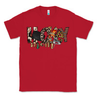 Red hockey mom Classic Tee - RacoonDesign