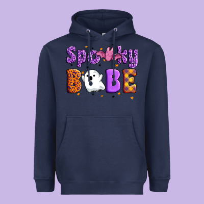 Spooky Babe Heavyweight Hoodie Designed By Artiststas