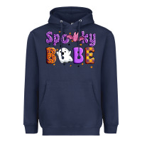Navy spooky babe Heavyweight Hoodie - Artiststas