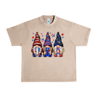 French Oak USA gnomies 4th of july Urban Heavy Tee - HowdyJamesFarm