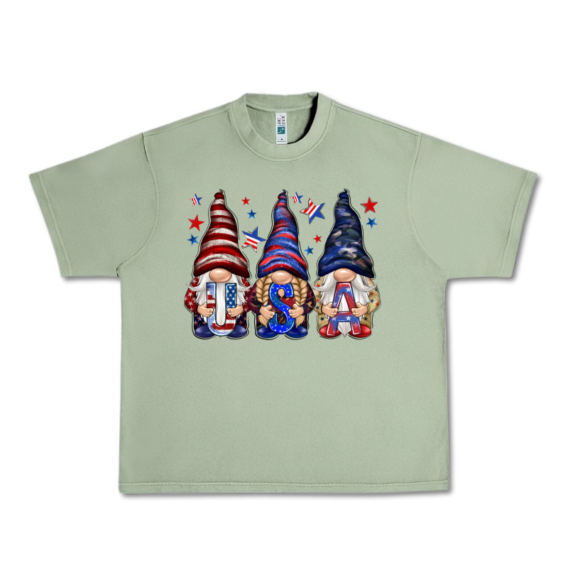 Usa Gnomies 4th Of July Urban Heavy Tee by HowdyJamesFarm | Teevron