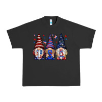 Pigment Black USA gnomies 4th of july Urban Heavy Tee - HowdyJamesFarm