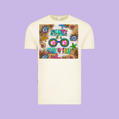 Summer Is A State Of Mind Vintage Tee Designed By Tumblerdesignbyshophia