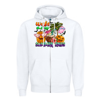 White With God All Things Are Possible Summer Zipper Hoodie - CowhideDigitalArt