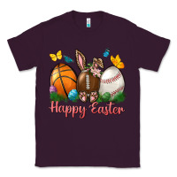 Plum Happy Easter sports with butterfly Classic Tee - NancyCooperArtShop