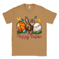 Toasted Coconut Happy Easter sports with butterfly Classic Tee - NancyCooperArtShop