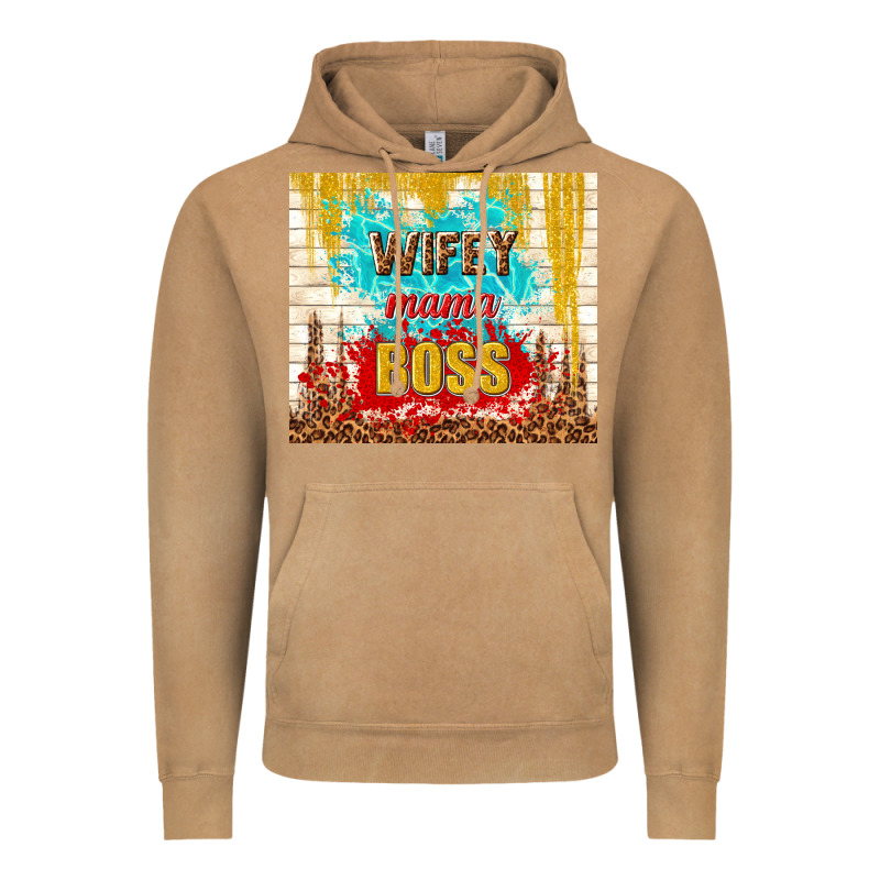 Wifey Mama Boss Vintage Hoodie by TumblerDesignByShophia | Teevron