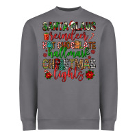 Storm santa claus reindeer hallmark hot chocolate christ Heavyweight Sweatshirt - FaDigitalArtStudio