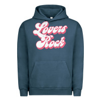 Pigment Midnight Navy Lovers Rock Reggae Lover Gift Urban Hoodie - lanVoArt