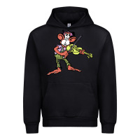 Black the iommi monkey Urban Hoodie - lanVoArt