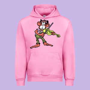 The Iommi Monkey Urban Hoodie Designed By Lanvoart