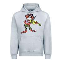 Heather Grey the iommi monkey Urban Hoodie - lanVoArt
