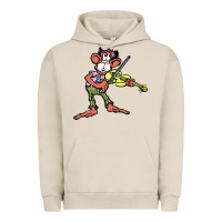 Pigment French Oak the iommi monkey Urban Hoodie - lanVoArt