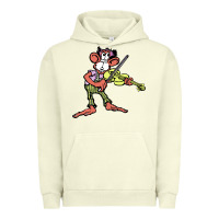 Pigment Pistachio the iommi monkey Urban Hoodie - lanVoArt