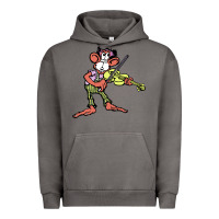 Pigment Tornado the iommi monkey Urban Hoodie - lanVoArt